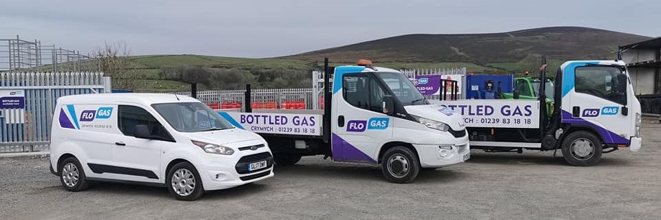 Crymych & Cardigan Gas - Flogas delivery vans